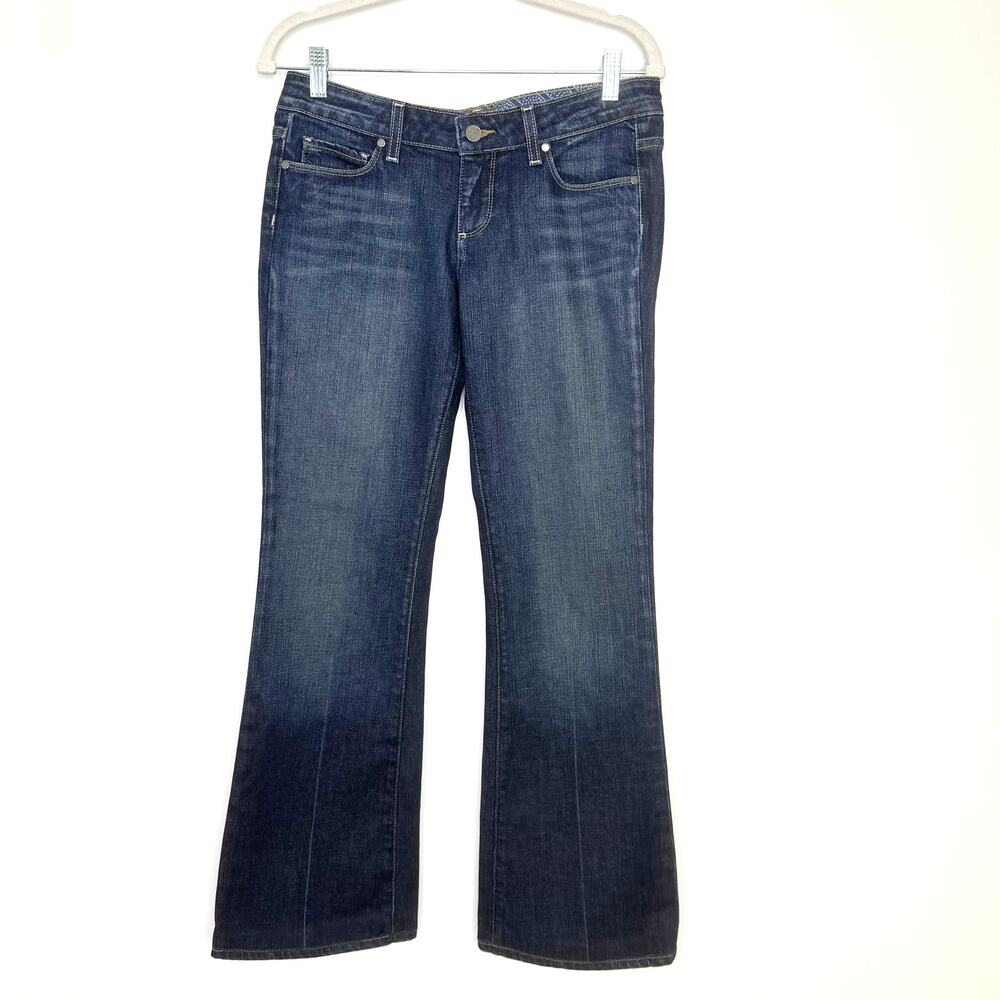 Paige Laurel‎ Canyon Jeans Size 29 Low Rise Flare Blue